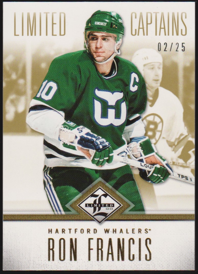 (image for) 2012-13 Limited Gold #196 Ron Francis Captains 02/25