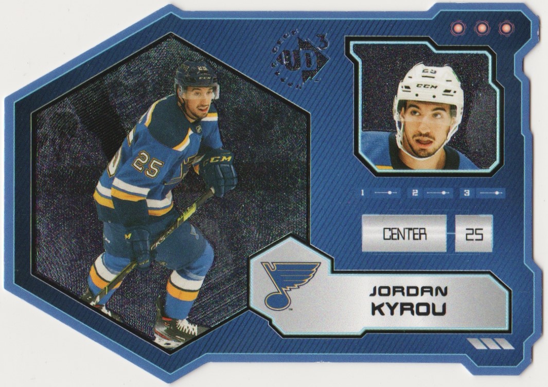 (image for) 2021-22 Upper Deck UD3 #UD324 Jordan Kyrou 670/1000