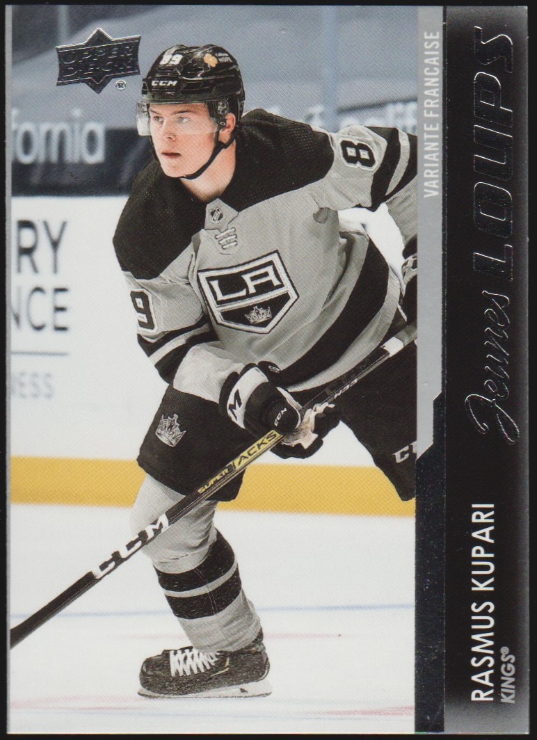 2021-22 Upper Deck French #242 Rasmus Kupari YG (image for) 2021-22 Upper Deck French #242 Rasmus Kupari YG