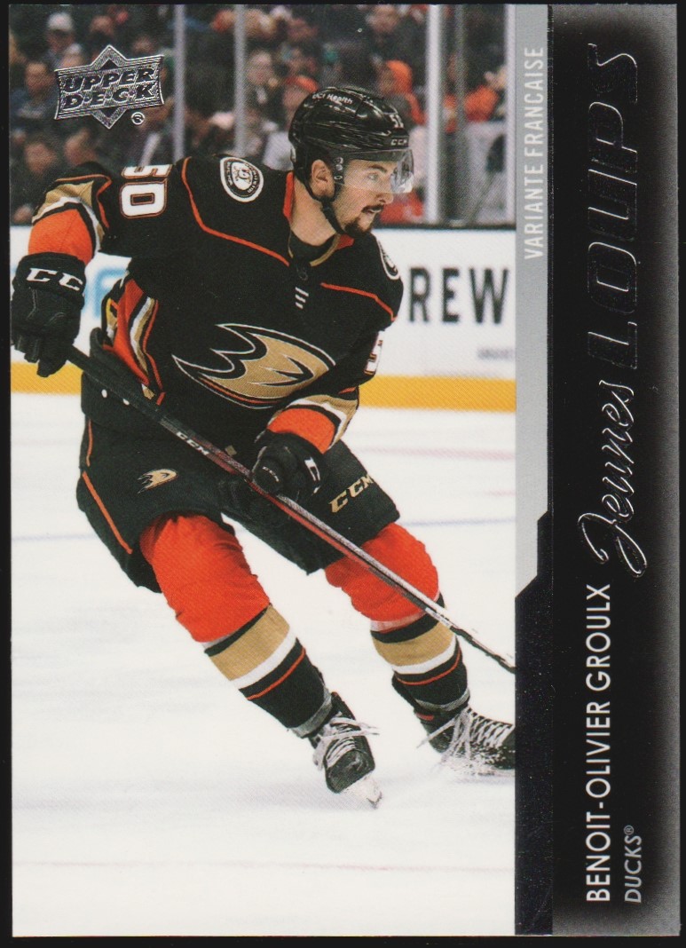 2021-22 Upper Deck French #478 Benoit-Olivier Groulx YG (image for) 2021-22 Upper Deck French #478 Benoit-Olivier Groulx YG