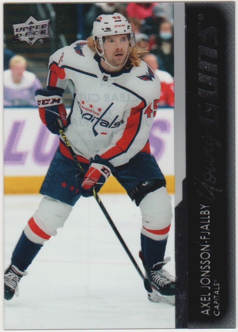 (image for) 2021-22 Upper Deck Clear Cut #734 Axel Jonsson-Fjallby YG RC