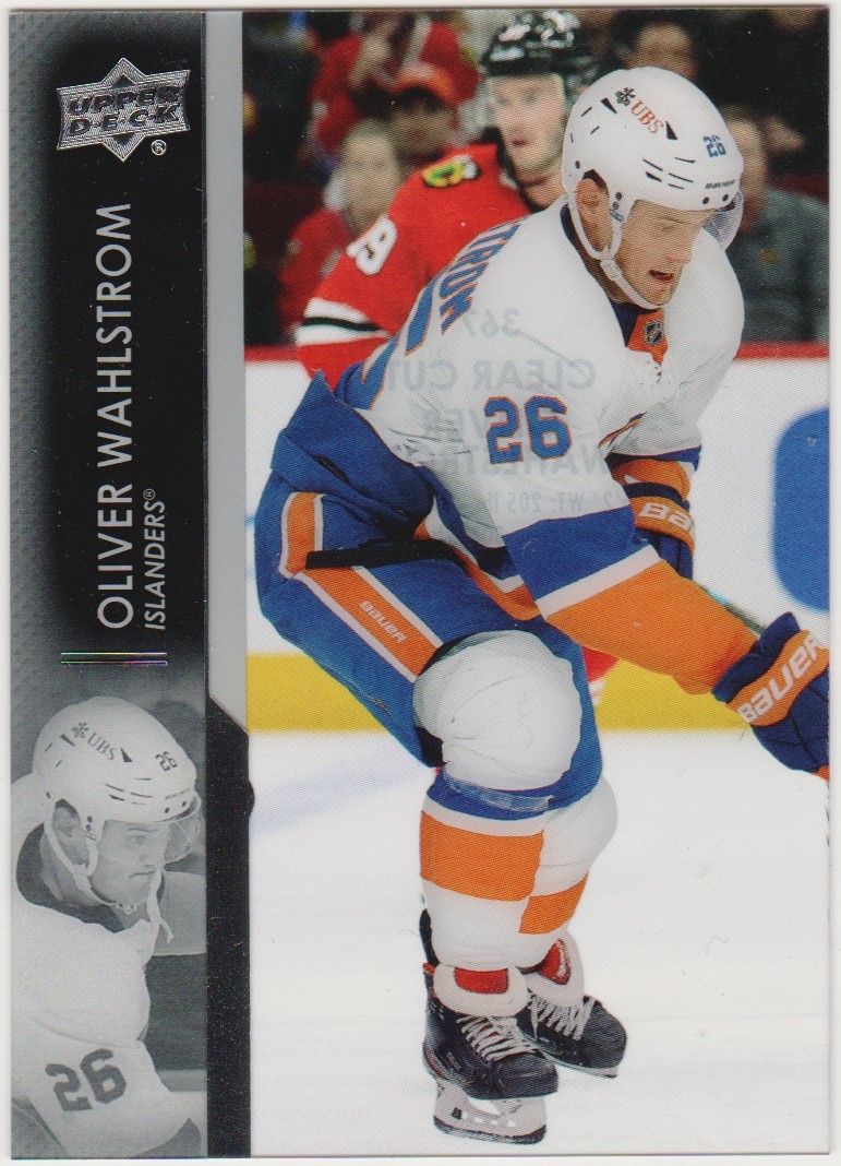 (image for) 2021-22 Upper Deck Clear Cut #367 Oliver Wahlstrom