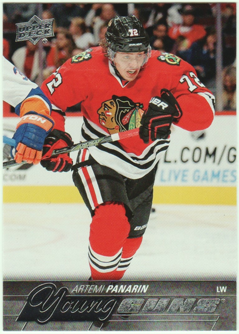 2015-16 Upper Deck #221 Artemi Panarin YG RC (image for) 2015-16 Upper Deck #221 Artemi Panarin YG RC