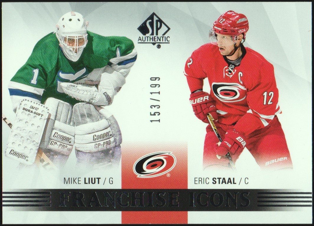 (image for) 2015-16 SP Authentic #167 Mike Liut/Eric Staal 153/199