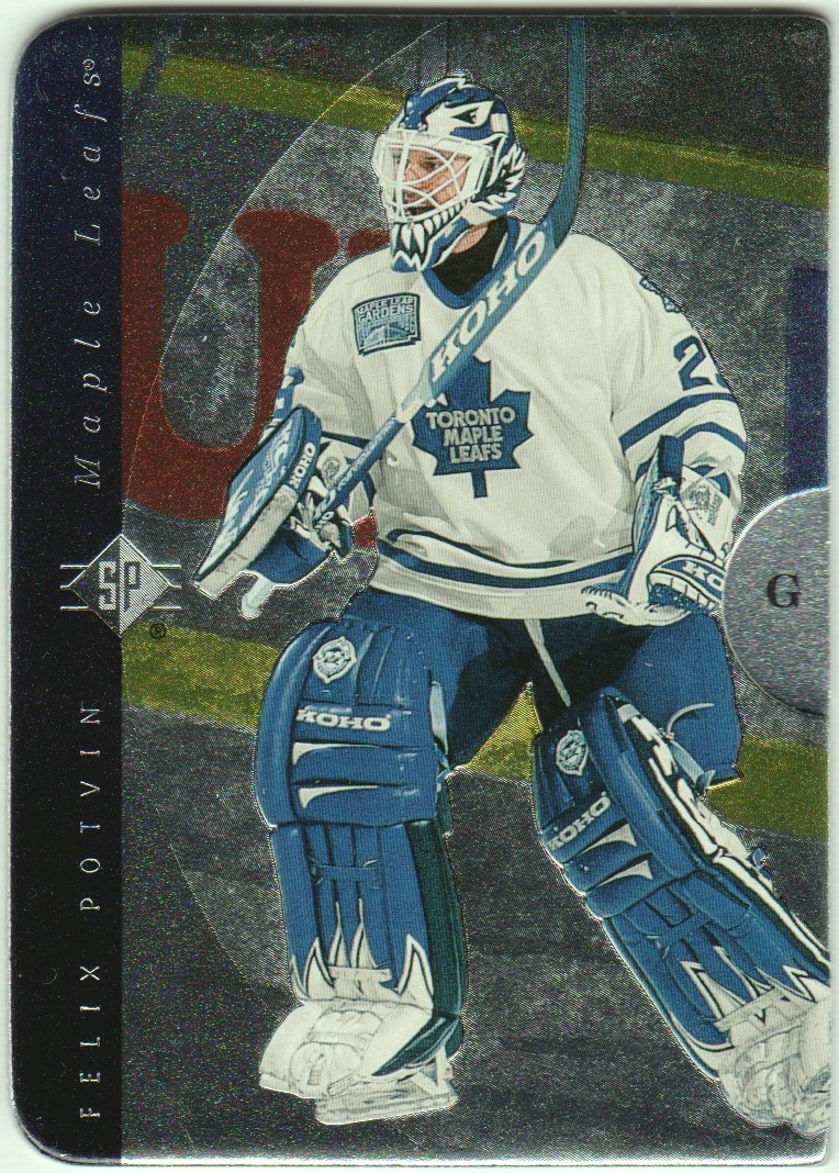 1996-97 SP Inside Info #IN7 Felix Potvin (image for) 1996-97 SP Inside Info #IN7 Felix Potvin