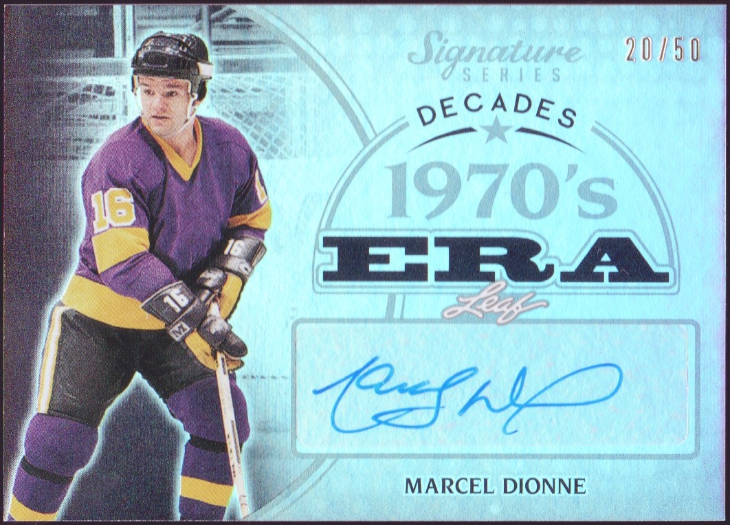 2015-16 Leaf Signature Series Decades Auto Gray #SDMD1 M. Dionne (image for) 2015-16 Leaf Signature Series Decades Auto Gray #SDMD1 M. Dionne