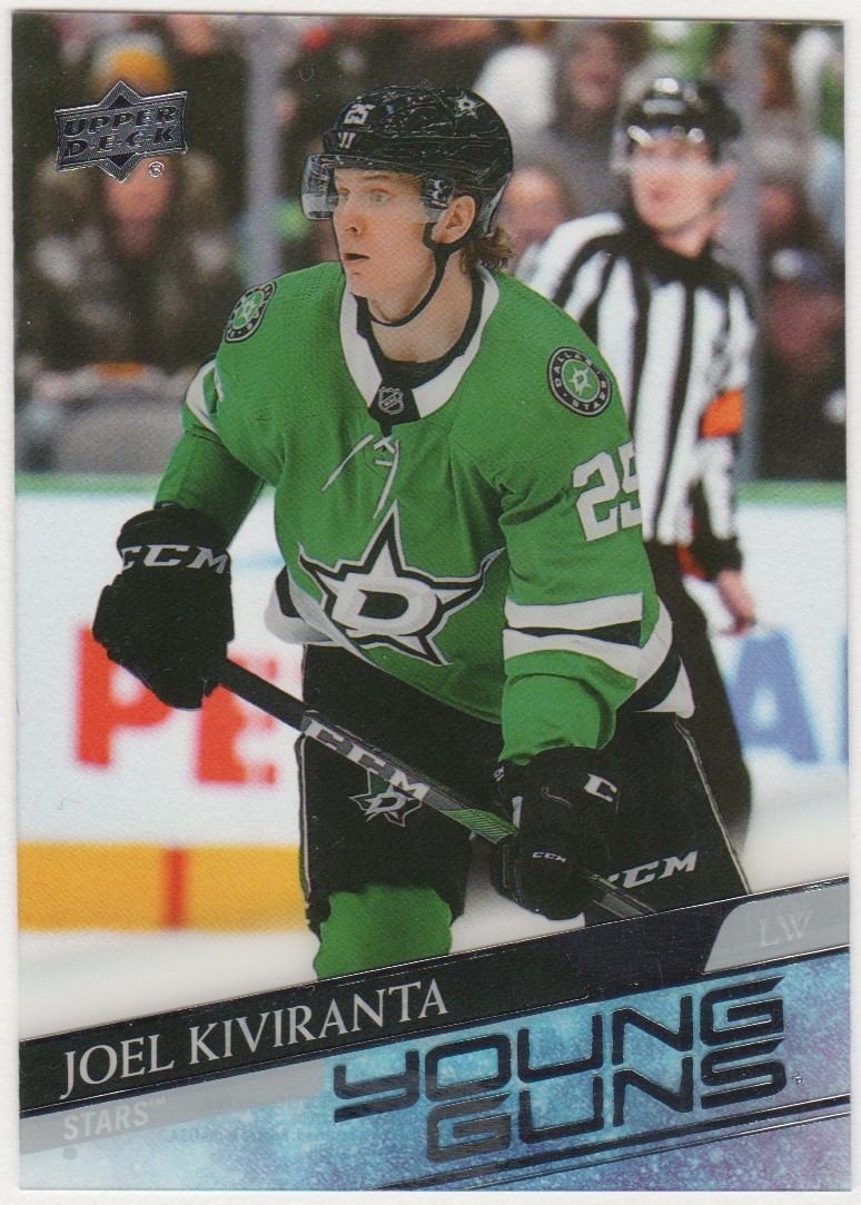 (image for) 2020-21 Upper Deck Clear Cut #207 Joel Kiviranta Yong Guns