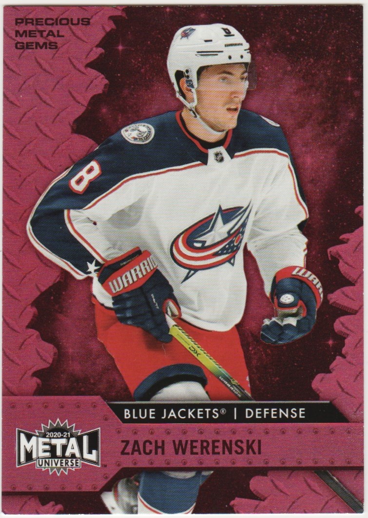 (image for) 2020-21 Metal Universe Precious Metal Gems Red #47 Zach Werenski