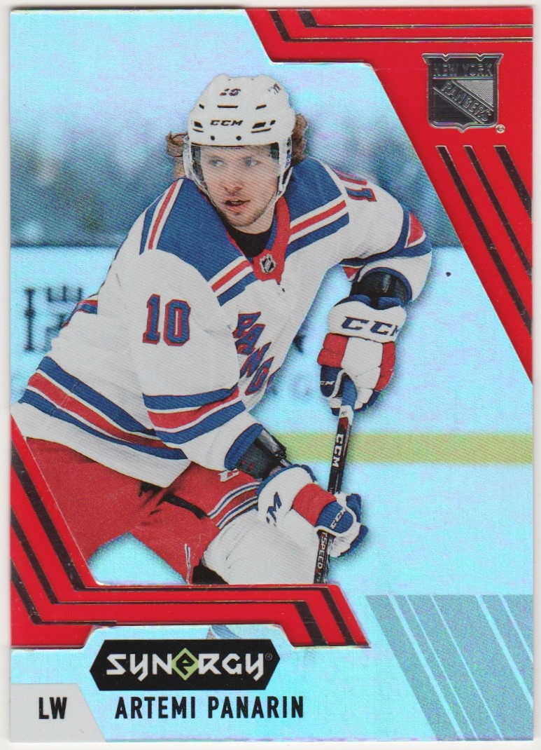 2020-21 Synergy Red #3 Artemi Panarin (image for) 2020-21 Synergy Red #3 Artemi Panarin