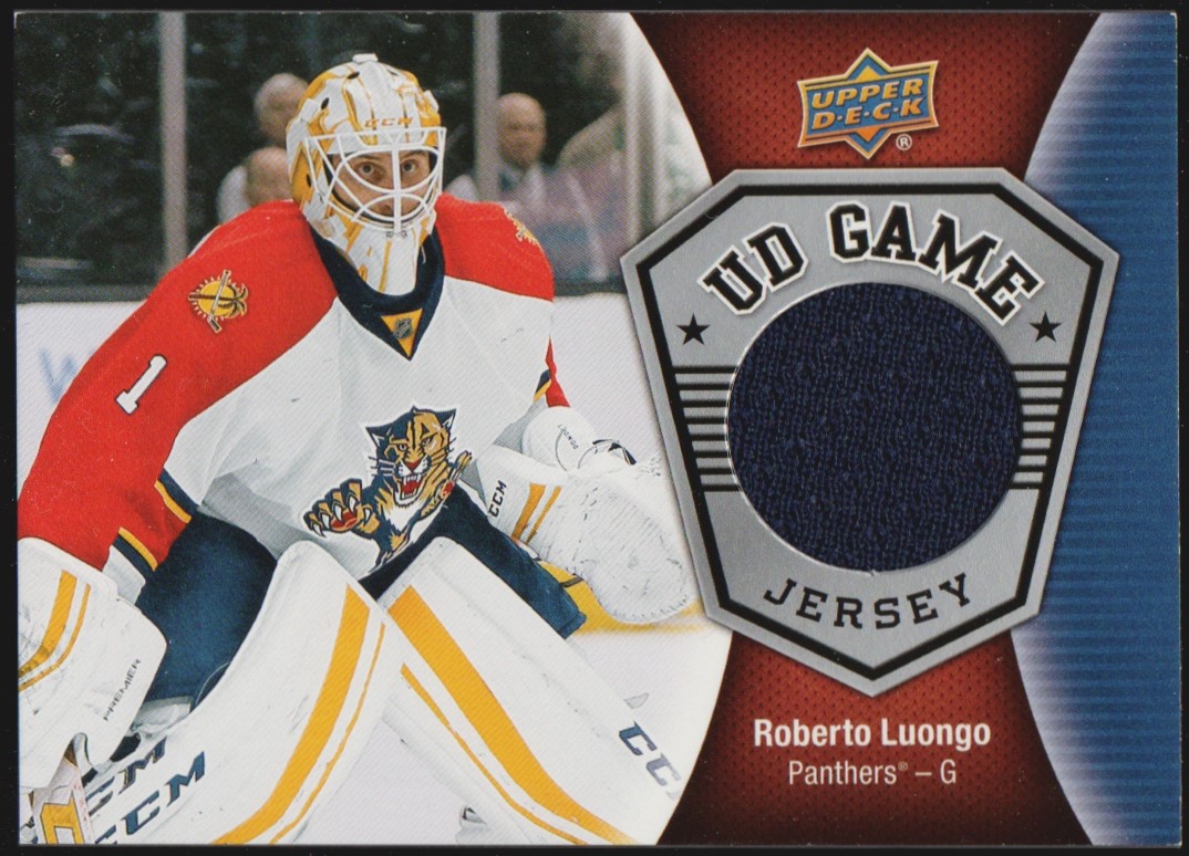 (image for) 2016-17 Upper Deck Game Jerseys #GJRL Roberto Luongo