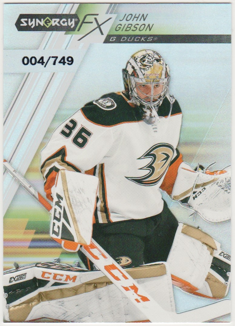 2020-21 Synergy Synergy FX #FX46 John Gibson (image for) 2020-21 Synergy Synergy FX #FX46 John Gibson