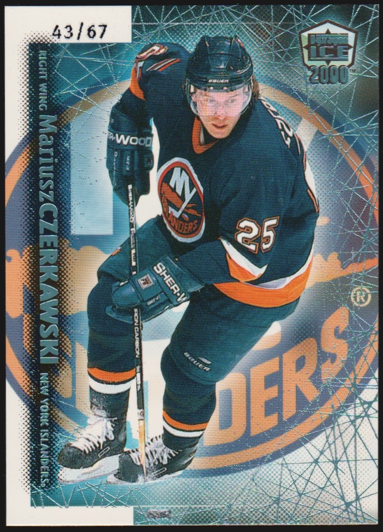 1999-00 Pacific Dynagon Ice Blue #123 Mariusz Czerkawski 43/67 (image for) 1999-00 Pacific Dynagon Ice Blue #123 Mariusz Czerkawski 43/67