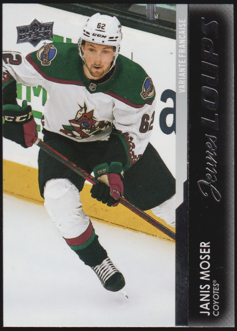 2021-22 Upper Deck French #712 Janis Moser YG (image for) 2021-22 Upper Deck French #712 Janis Moser YG