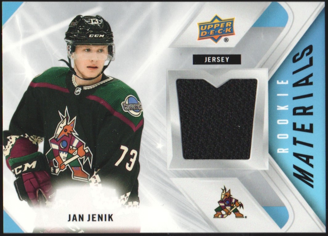 (image for) 2021-22 Upper Deck Rookie Materials #RMJJ Jan Jenik