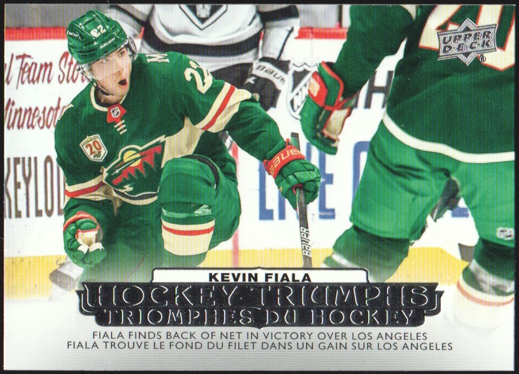 2022-23 Upper Deck Tim Hortons Hockey Triumphs #HT9 Kevin Fiala (image for) 2022-23 Upper Deck Tim Hortons Hockey Triumphs #HT9 Kevin Fiala
