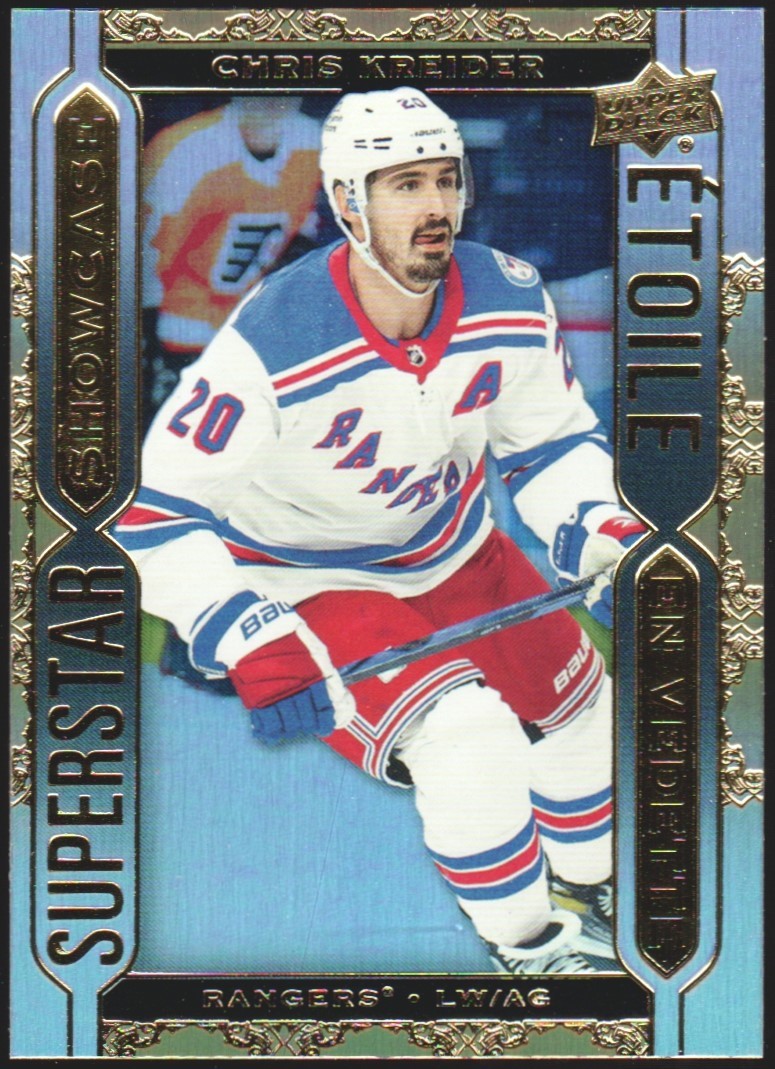 2022-23 UD Tim Hortons Superstar Showcase #SS18 Chris Kreider (image for) 2022-23 UD Tim Hortons Superstar Showcase #SS18 Chris Kreider