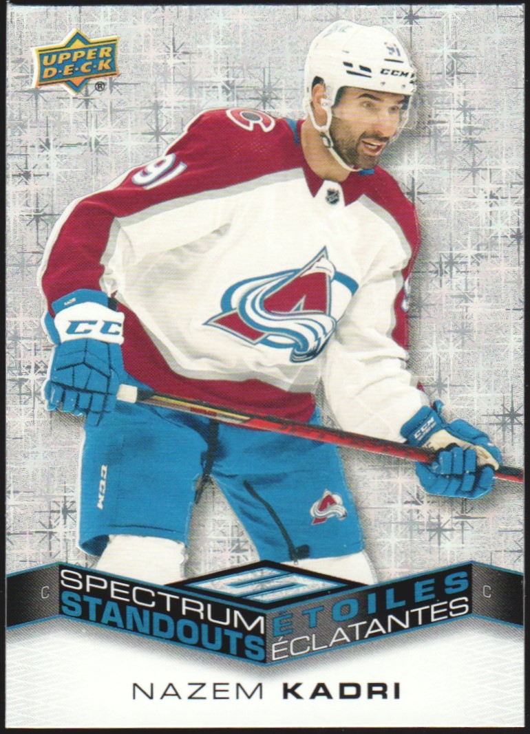 (image for) 2022-23 UD Tim Hortons Spectrum Standouts #C17 Nazem Kadri