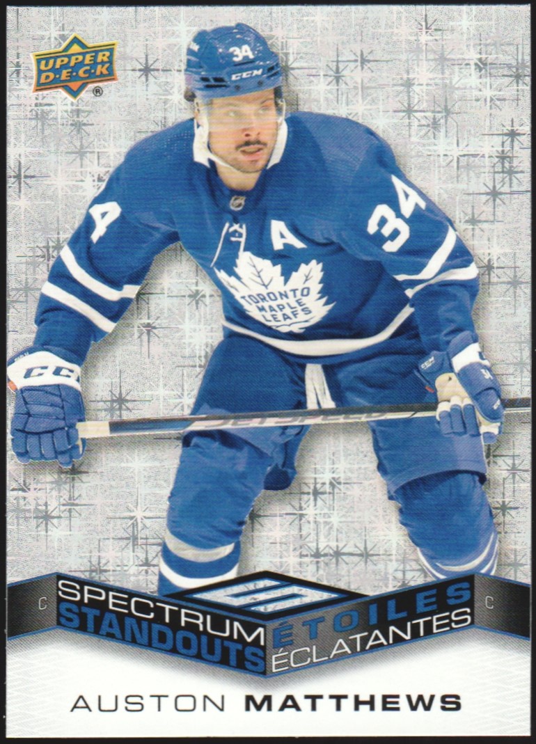 (image for) 2022-23 UD Tim Hortons Spectrum Standouts #C5 Auston Matthews