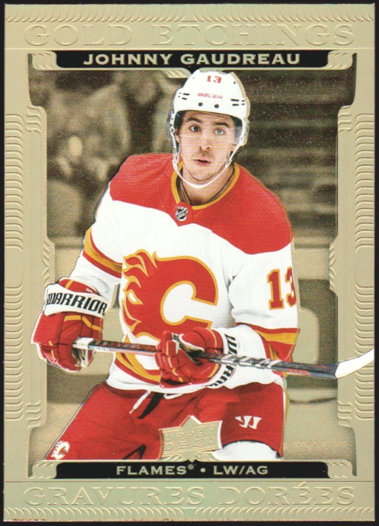 (image for) 2022-23 Upper Deck Tim Hortons Gold Etchings #G17 J. Gaudreau