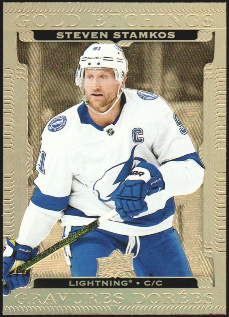 (image for) 2022-23 Upper Deck Tim Hortons Gold Etchings #G16 Steven Stamkos