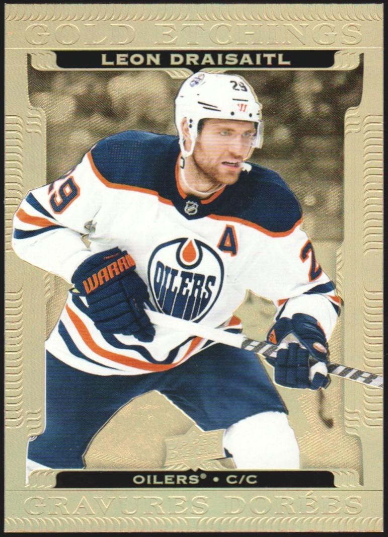 (image for) 2022-23 Upper Deck Tim Hortons Gold Etchings #G15 Leon Draisailt