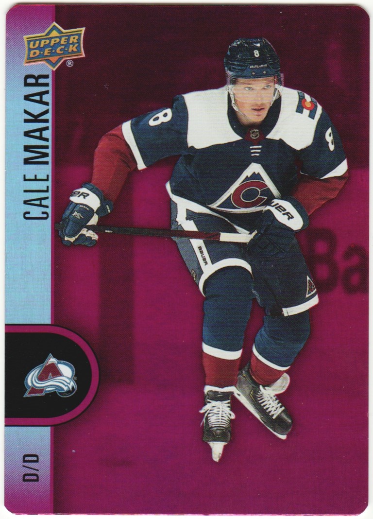 (image for) 2022-23 Upper Deck Tim Hortons Red Die Cuts #DC7 Cale Makar