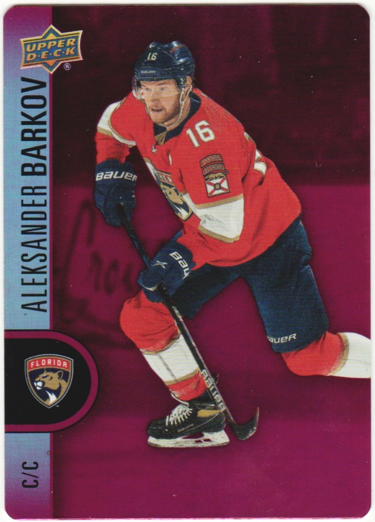 2022-23 Upper Deck Tim Hortons Red Die Cuts #DC37 A. Barkov (image for) 2022-23 Upper Deck Tim Hortons Red Die Cuts #DC37 A. Barkov