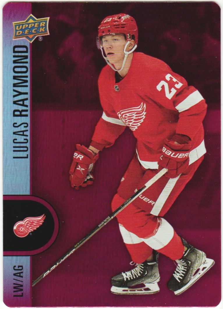 (image for) 2022-23 Upper Deck Tim Hortons Red Die Cuts #DC41 Lucas Raymond