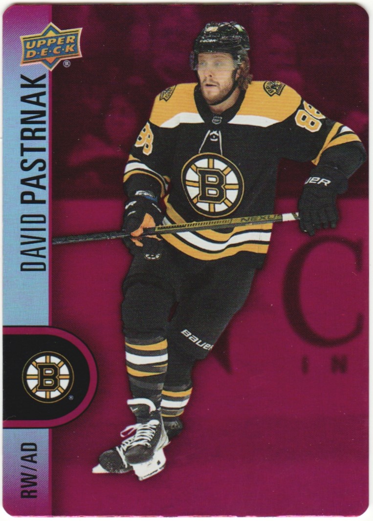 (image for) 2022-23 Upper Deck Tim Hortons Red Die Cuts #DC15 David Pastrnak