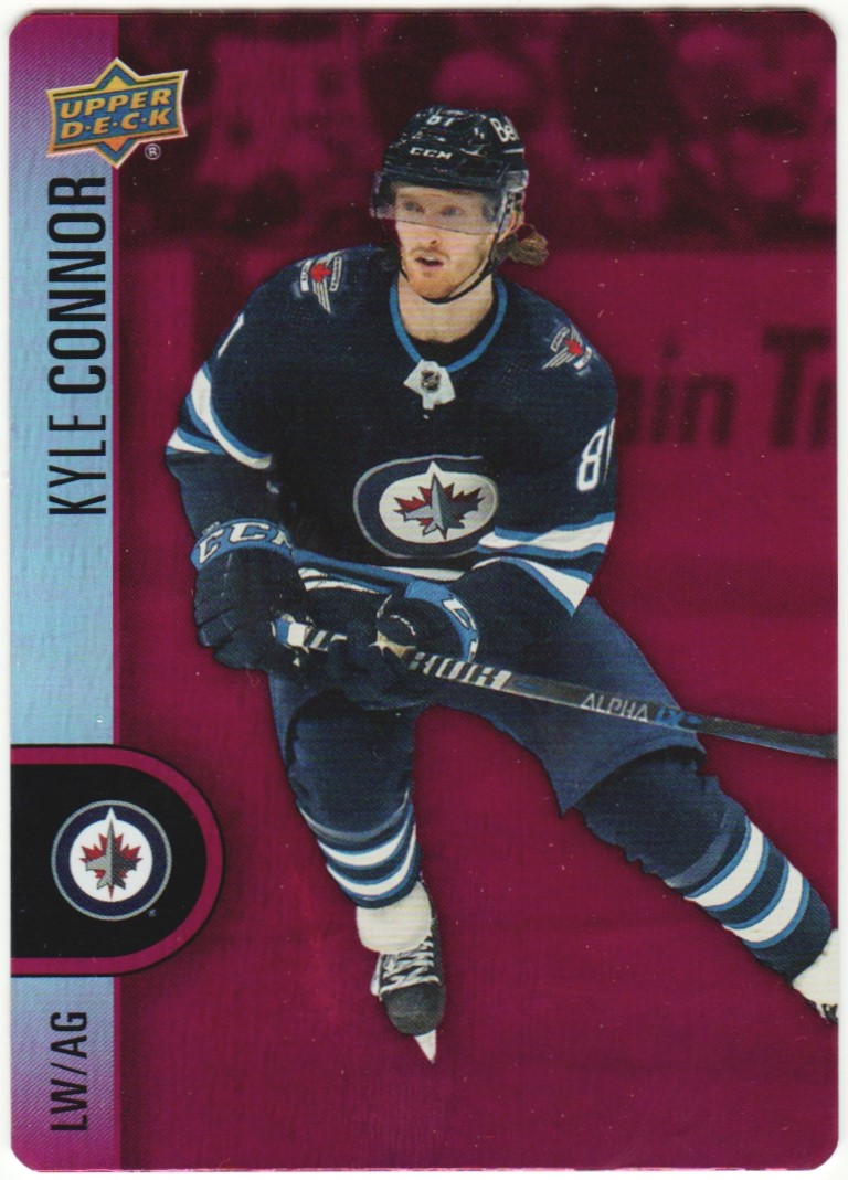 2022-23 Upper Deck Tim Hortons Red Die Cuts #DC32 Kyle Connor (image for) 2022-23 Upper Deck Tim Hortons Red Die Cuts #DC32 Kyle Connor