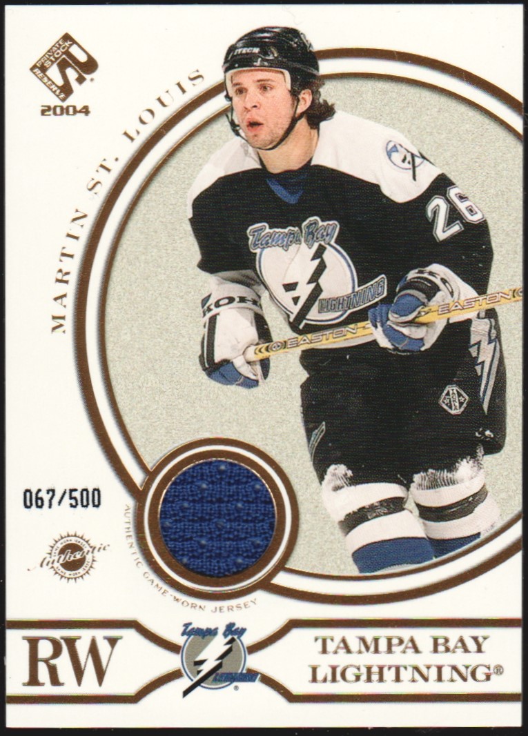2003-04 Private Stock Reserve #203 Martin St. Louis 67/500 (image for) 2003-04 Private Stock Reserve #203 Martin St. Louis 67/500