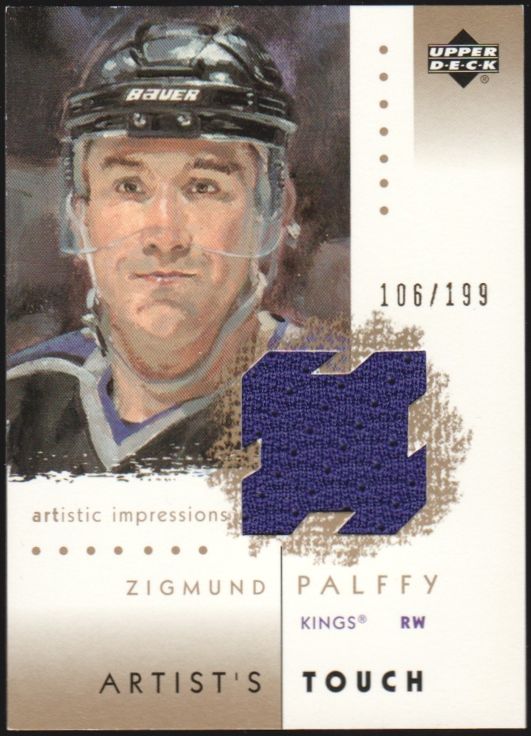 2002-03 UD Artistic Impressions Artist's Touch Gold #ATZP Palffy (image for) 2002-03 UD Artistic Impressions Artist's Touch Gold #ATZP Palffy