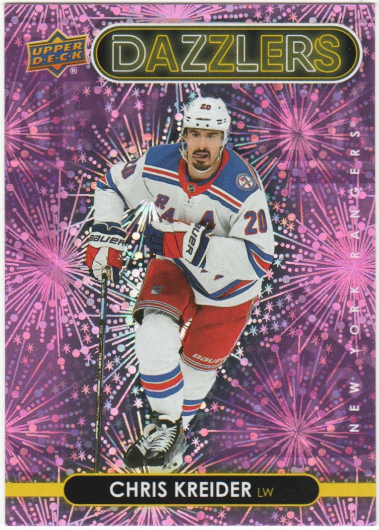 (image for) 2021-22 Upper Deck Dazzlers Pink #DZ126 Chris Kreider