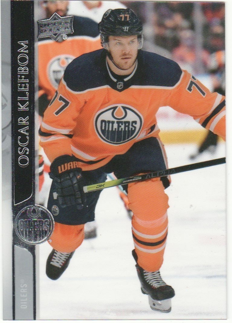 (image for) 2020-21 Upper Deck Clear Cut #71 Oscar Klefbom