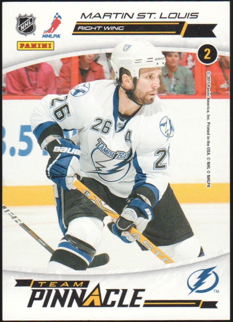 (image for) 2011-12 Pinnacle Team Pinnacle #2 Martin St. Louis/Corey Perry