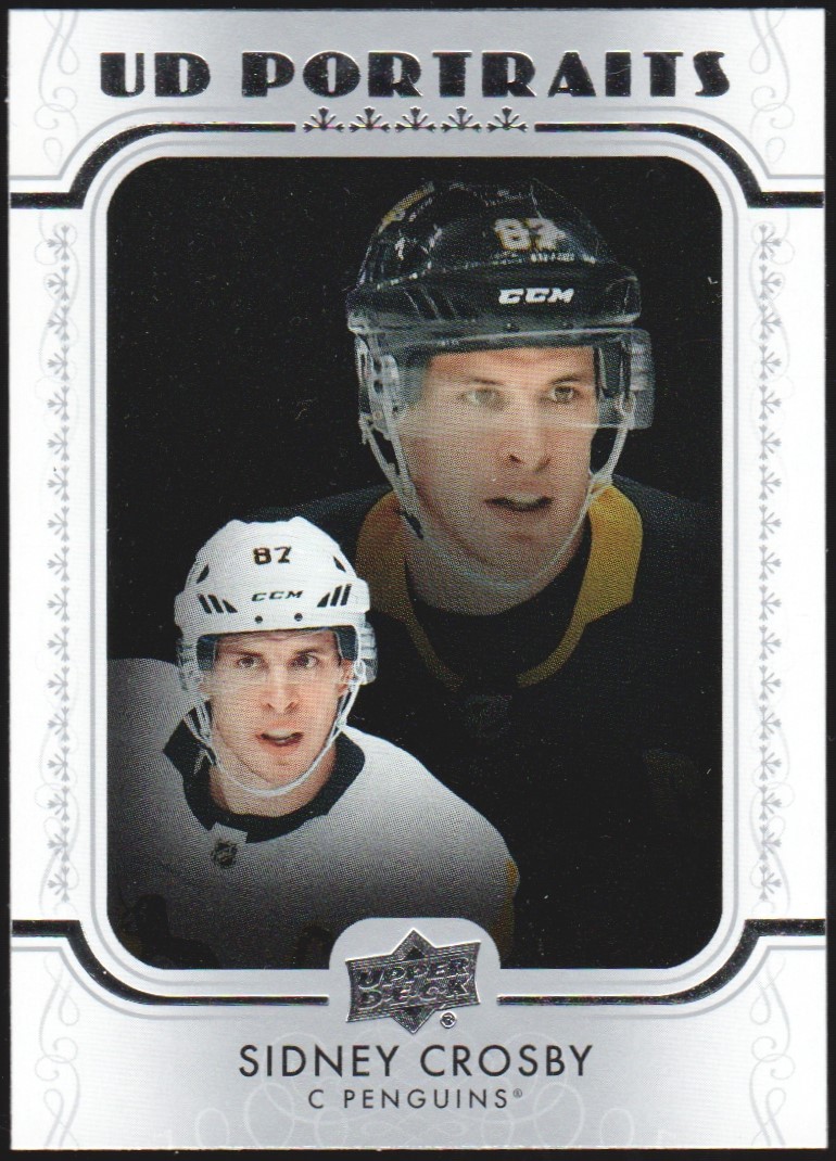2019-20 Upper Deck UD Portraits #P1 Sidney Crosby (image for) 2019-20 Upper Deck UD Portraits #P1 Sidney Crosby