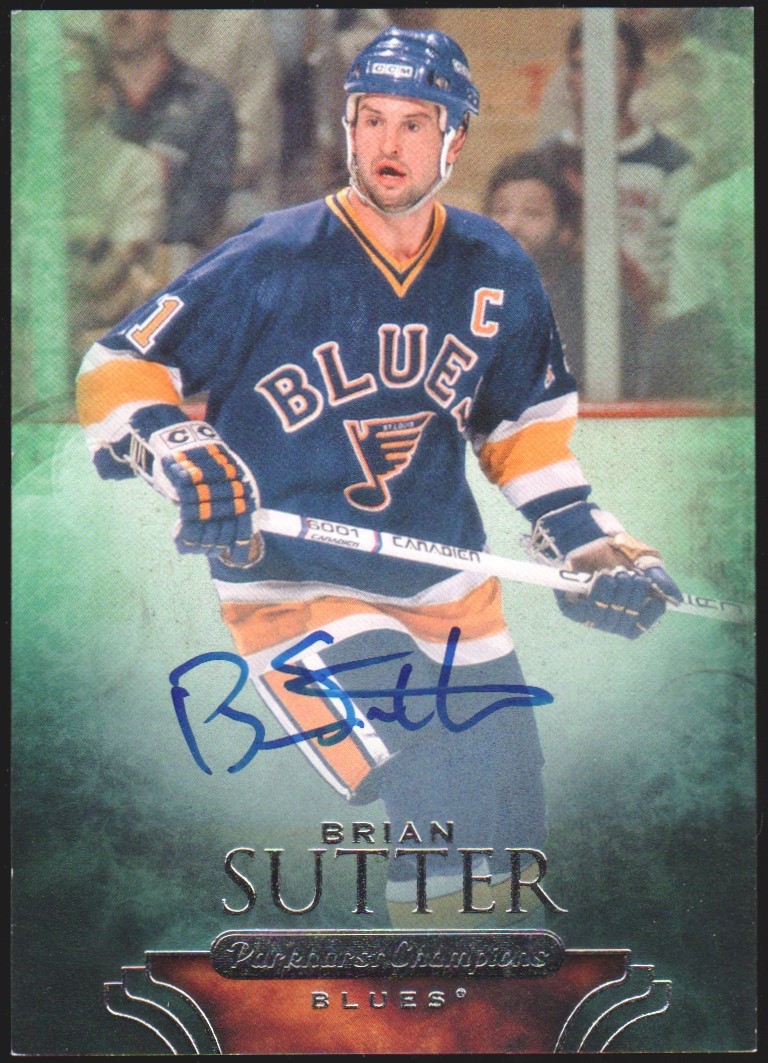 (image for) 2011-12 Parkhurst Champions Autographs #89 Brian Sutter