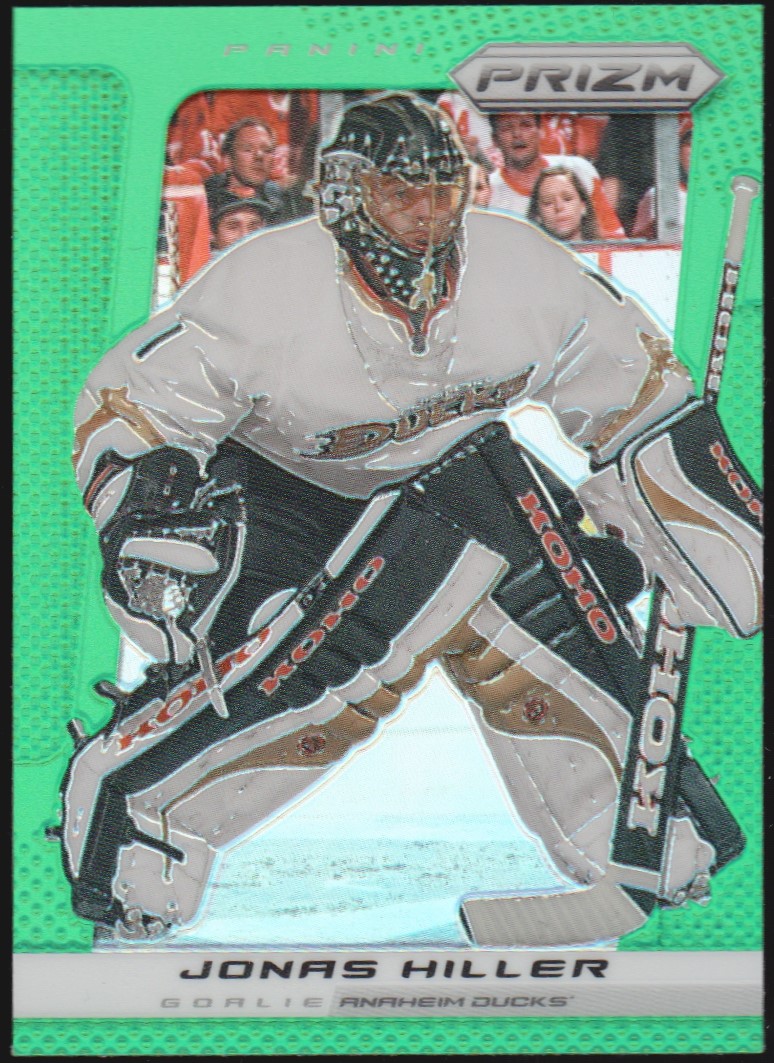 (image for) 2013-14 Panini Prizm Prizms Green #115 Jonas Hiller
