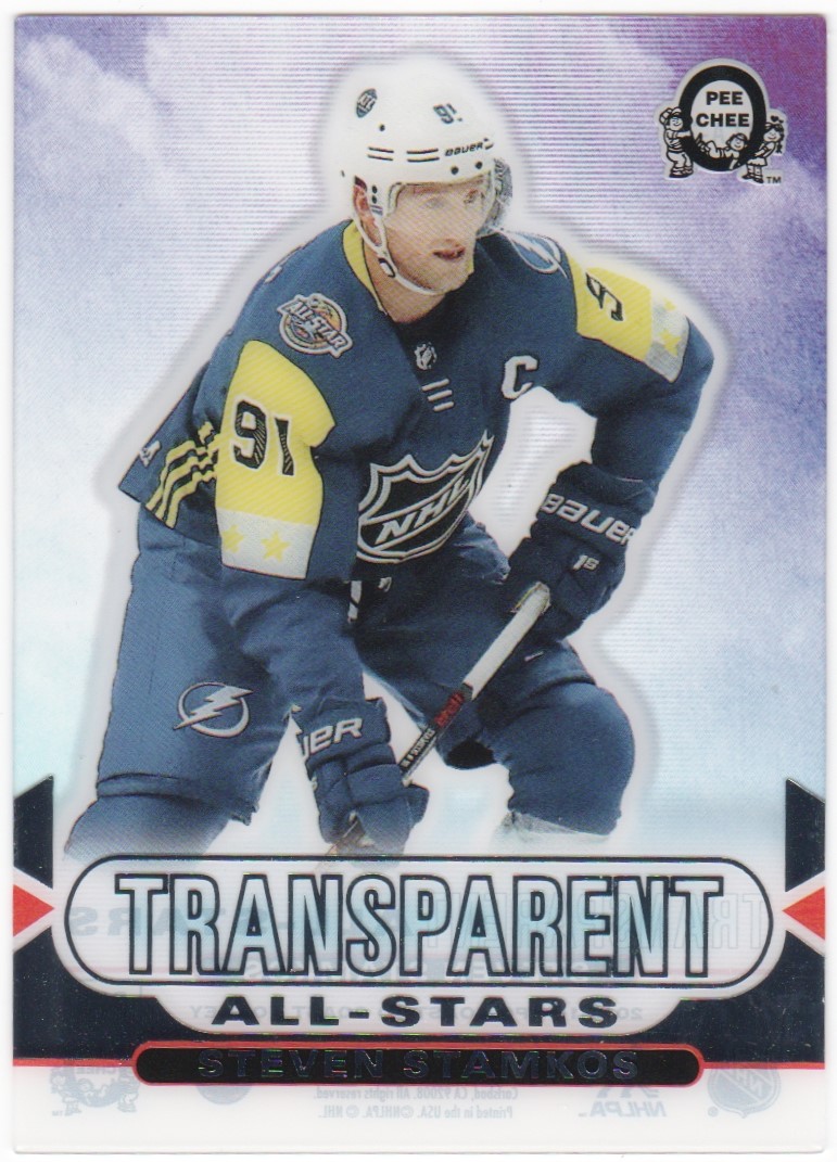 (image for) 2018-19 OPC Coast to Coast Transparent All Stars #CCA2 Stamkos