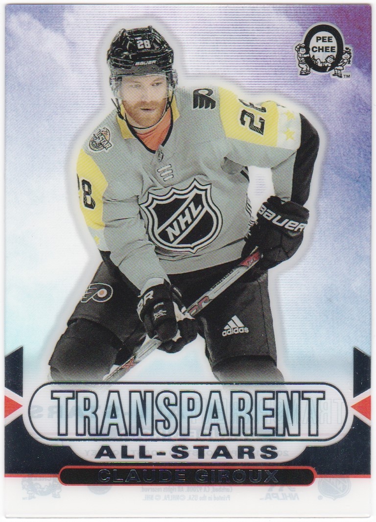 (image for) 2018-19 OPC Coast to Coast Transparent All Stars #CCA11 Giroux