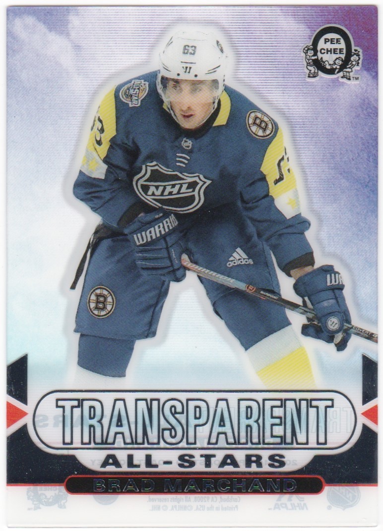 (image for) 2018-19 OPC Coast to Coast Transparent All Stars #CCA4 Marchand