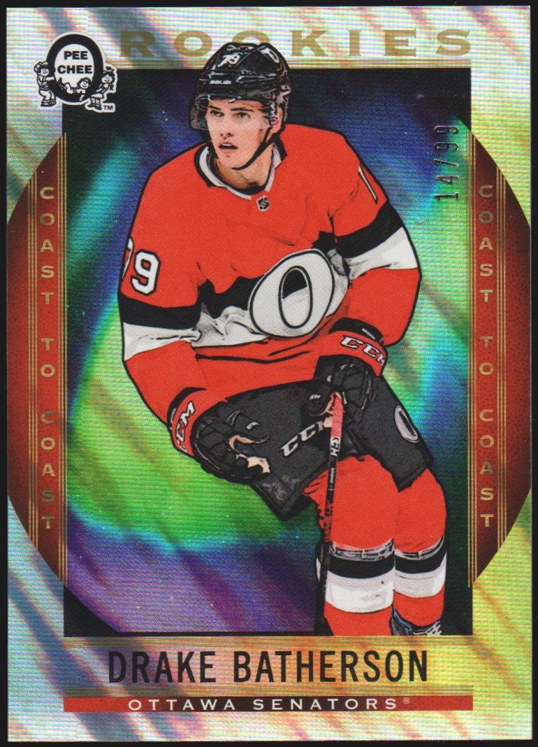 (image for) 2018-19 OPC Coast to Coast Polar Lights #187 Drake Batherson
