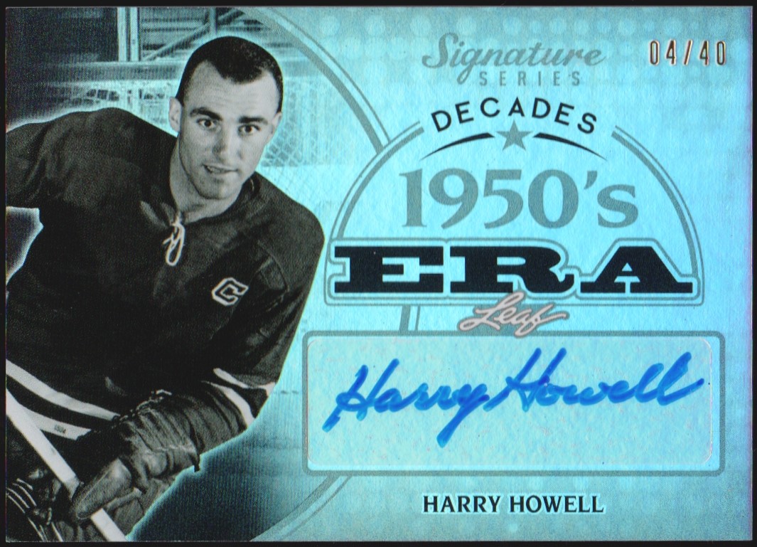 2015-16 Leaf Signature Series Decades Auto Gray #SDHH1 H. Howell (image for) 2015-16 Leaf Signature Series Decades Auto Gray #SDHH1 H. Howell