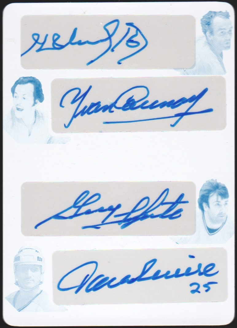 2015-16 Leaf Signature Series Print Plates Cyan - Lemaire (image for) 2015-16 Leaf Signature Series Print Plates Cyan - Lemaire