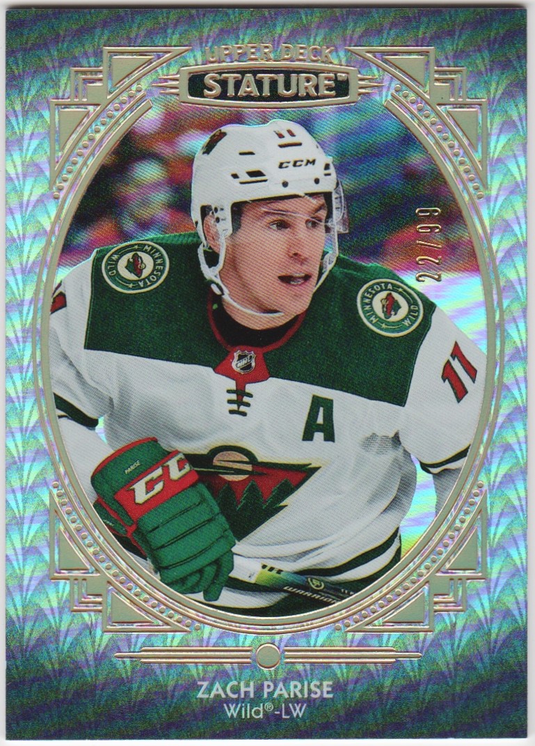 (image for) 2020-21 Upper Deck Stature Portrait #6 Zach Parise 22/99