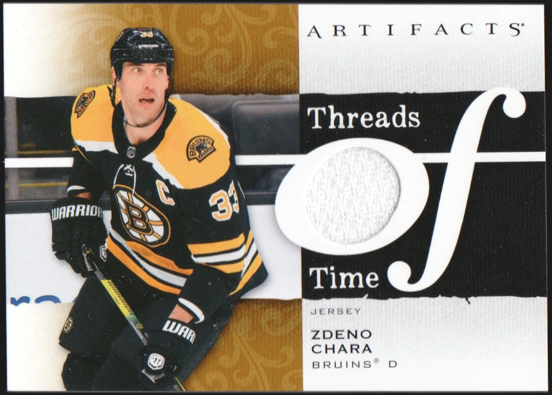 2021-22 Artifacts Threads of Time #TTZC Zdeno Chara (image for) 2021-22 Artifacts Threads of Time #TTZC Zdeno Chara