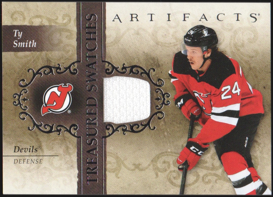 (image for) 2021-22 Artifacts Treasured Swatches #TSSM Ty Smith