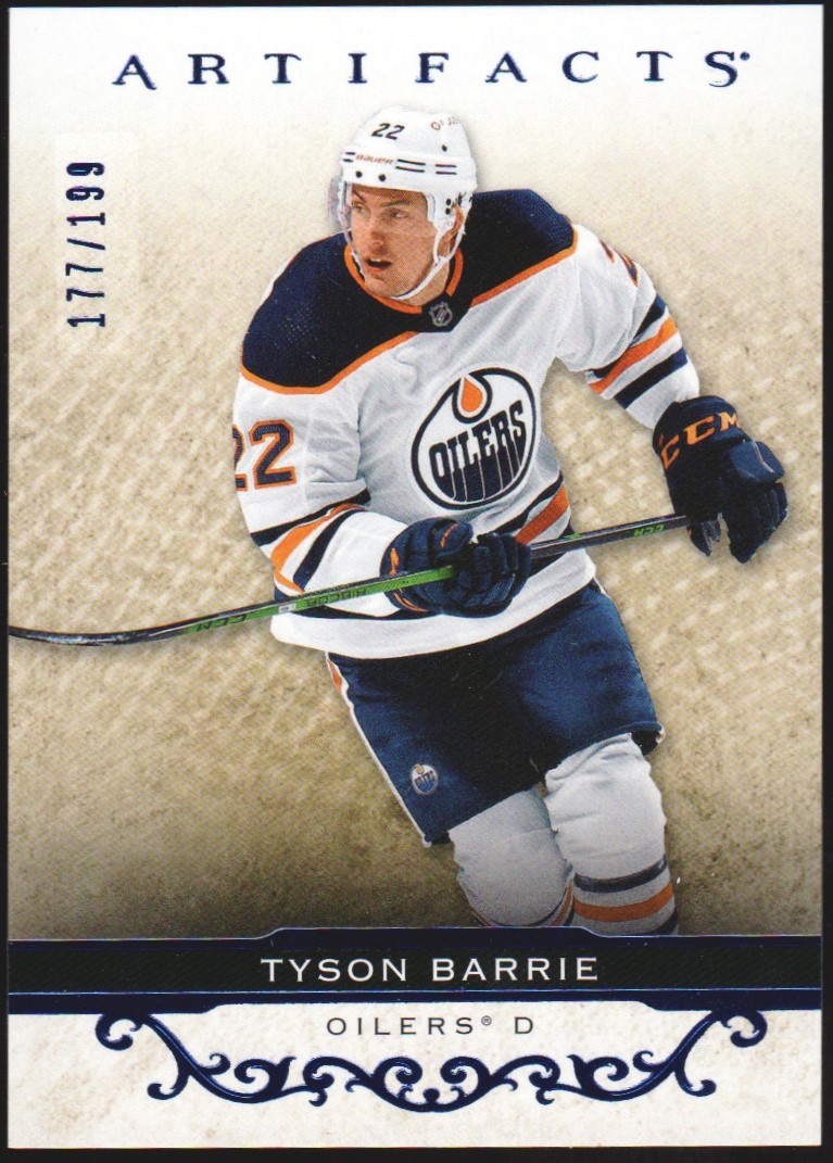 2021-22 Artifacts Royal Blue #7 Tyson Barrie 177/199 (image for) 2021-22 Artifacts Royal Blue #7 Tyson Barrie 177/199