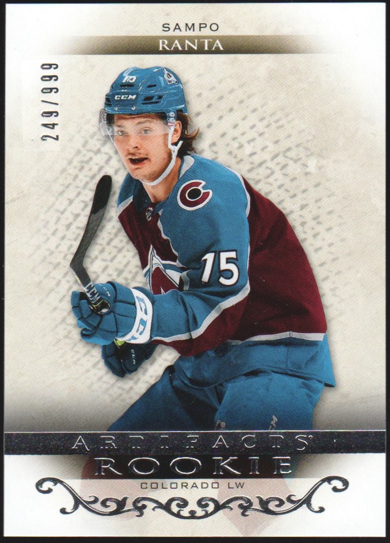 2021-22 Artifacts #RED188 Sampo Ranta RC 249/999 (image for) 2021-22 Artifacts #RED188 Sampo Ranta RC 249/999