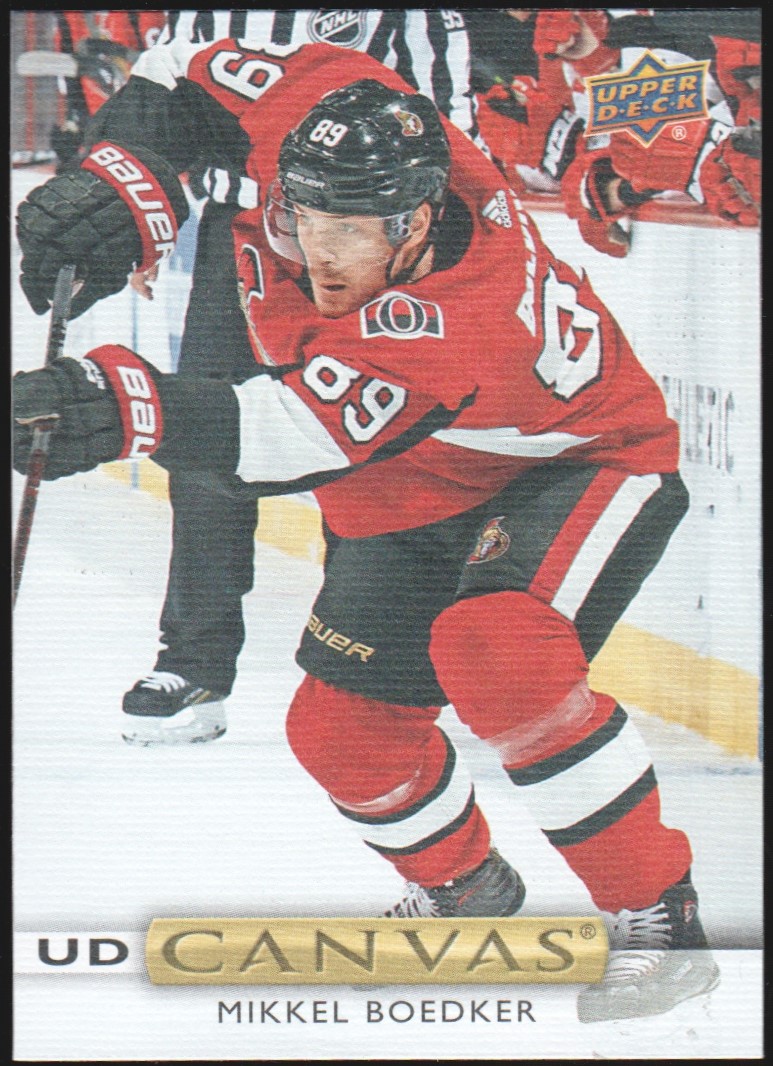 (image for) 2019-20 Upper Deck Canvas #C16 Mikkel Boedker